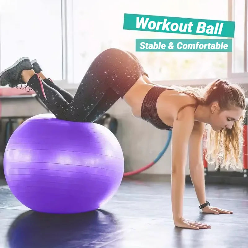 Anti-Burst Yoga Ball