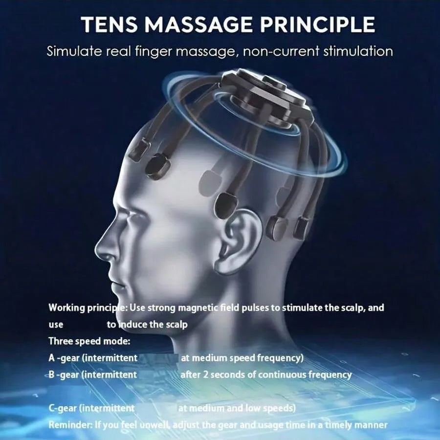 Cordless Electric Scalp Massager