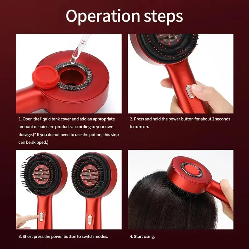 3-in-1 Electric Hair Massage Comb