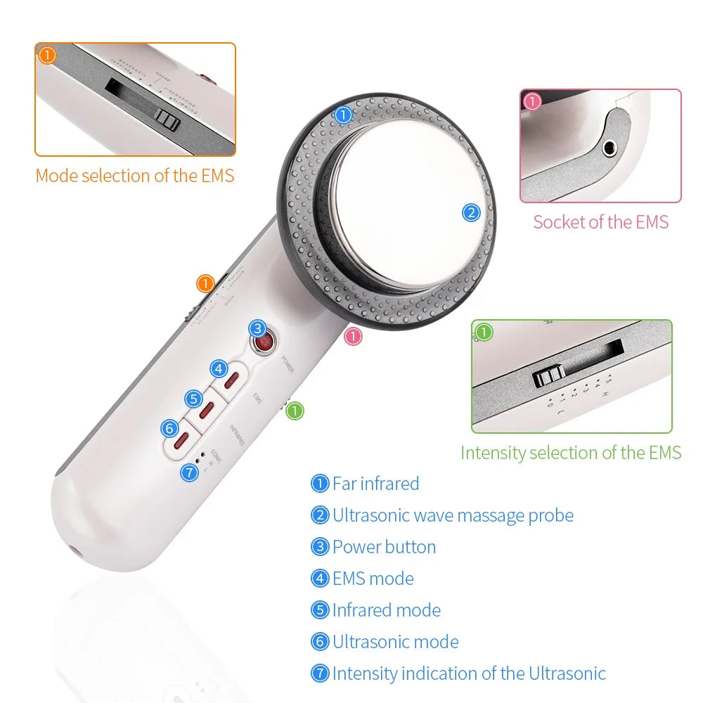 Ultrasound & EMS Body Slimming Massager