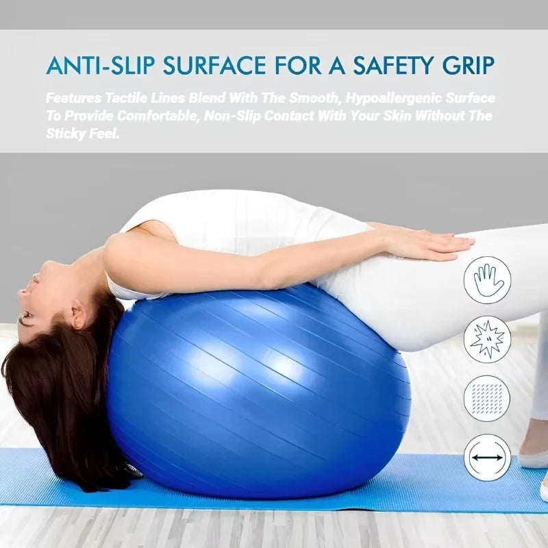 Anti-Burst Yoga Ball